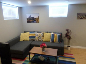 Fantastic and Modern Downtown 1-Bed Basement Apt., parking Wi-Fi and Netflix included